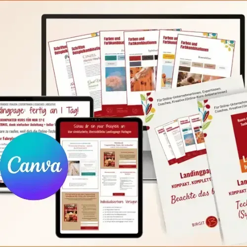 Mockups z.B. für Online-Kurse: einfach erstellt mit Canva