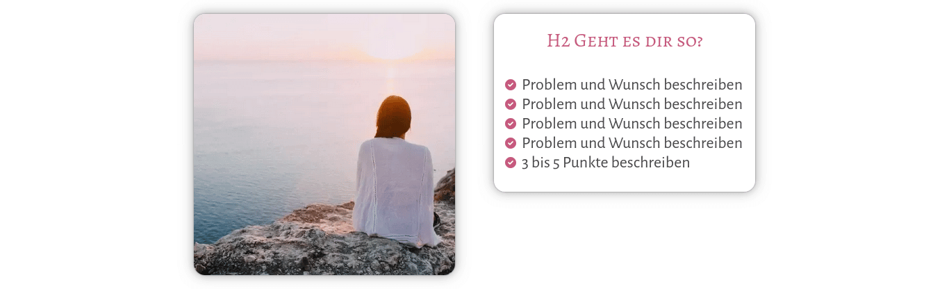 Kennst du die Probleme deiner Kundin? Zeige ihr, dass du sie verstehst!