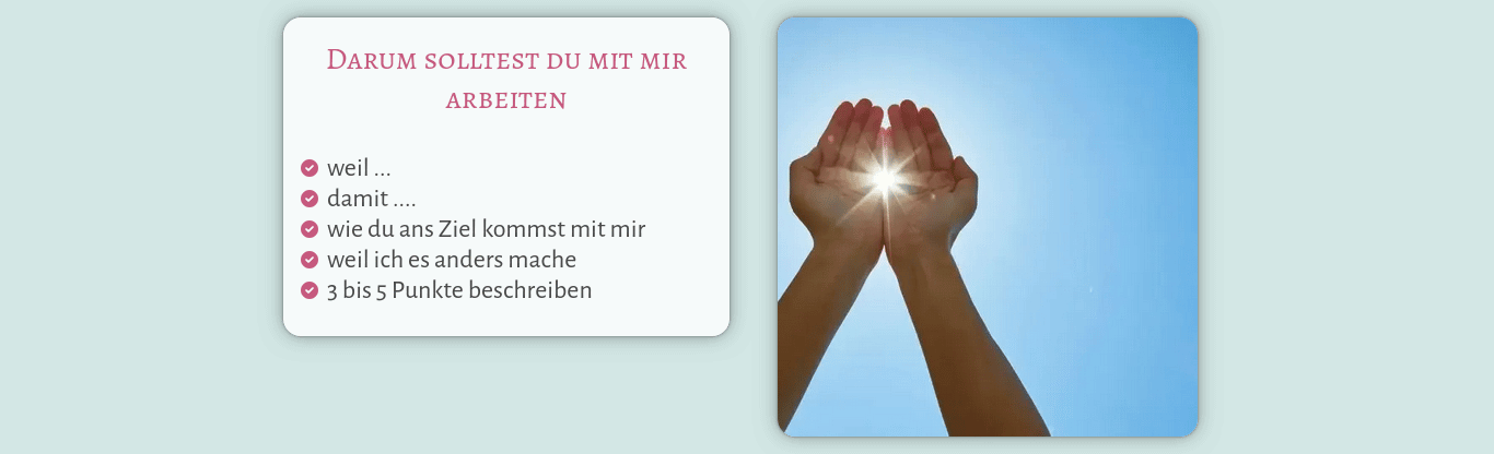 Welche Ergebnisse kann eine Kundin erreichen, wenn sie mit dir arbeitet?