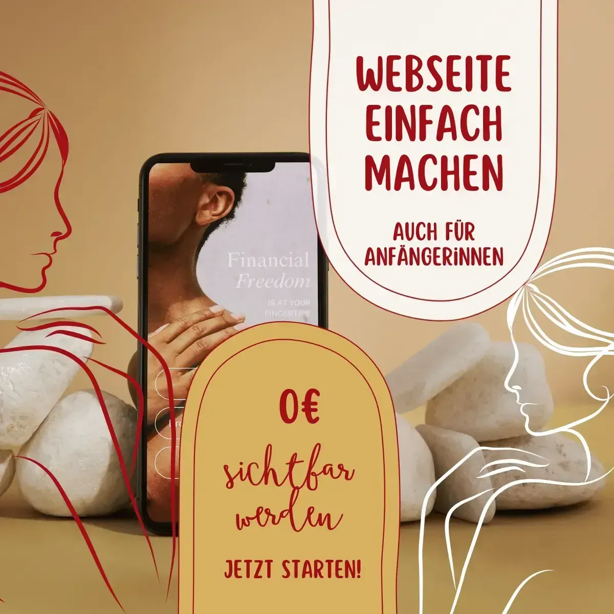 Webseite EINFACH machen, auch als Anfängerin! Für 0€