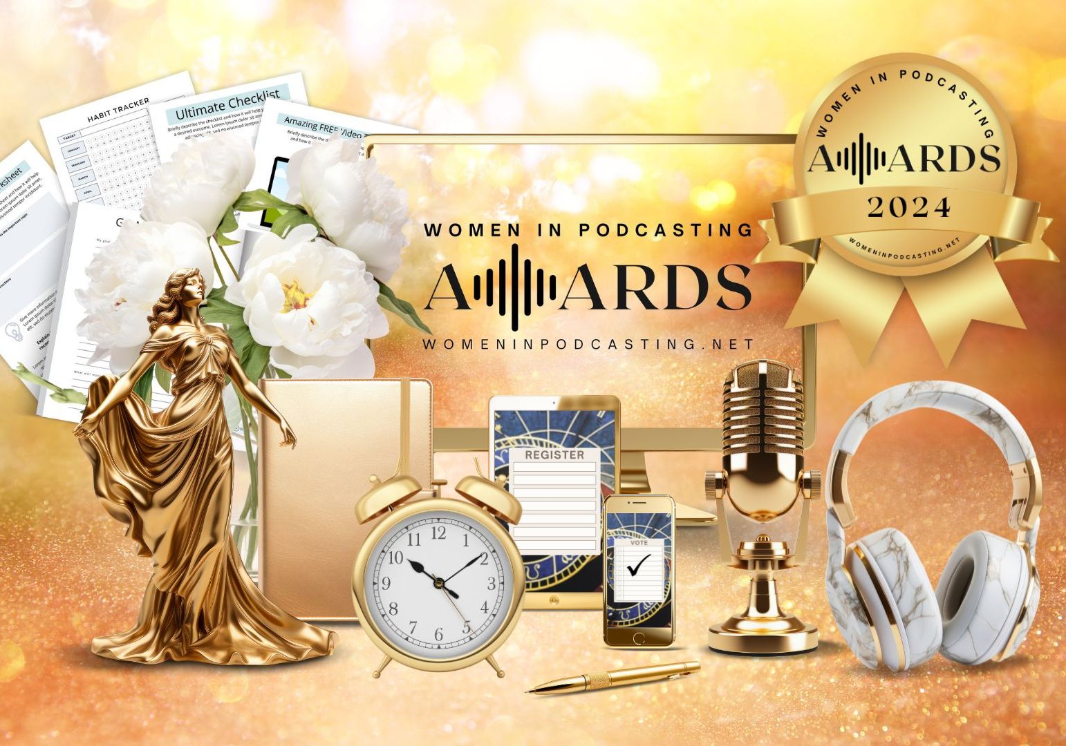 Announcing the Women in Podcasting Awards 2024