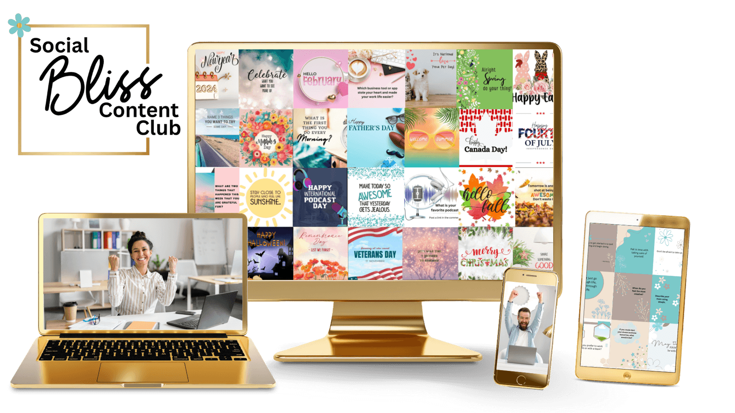 Podcasting Promo Mockups