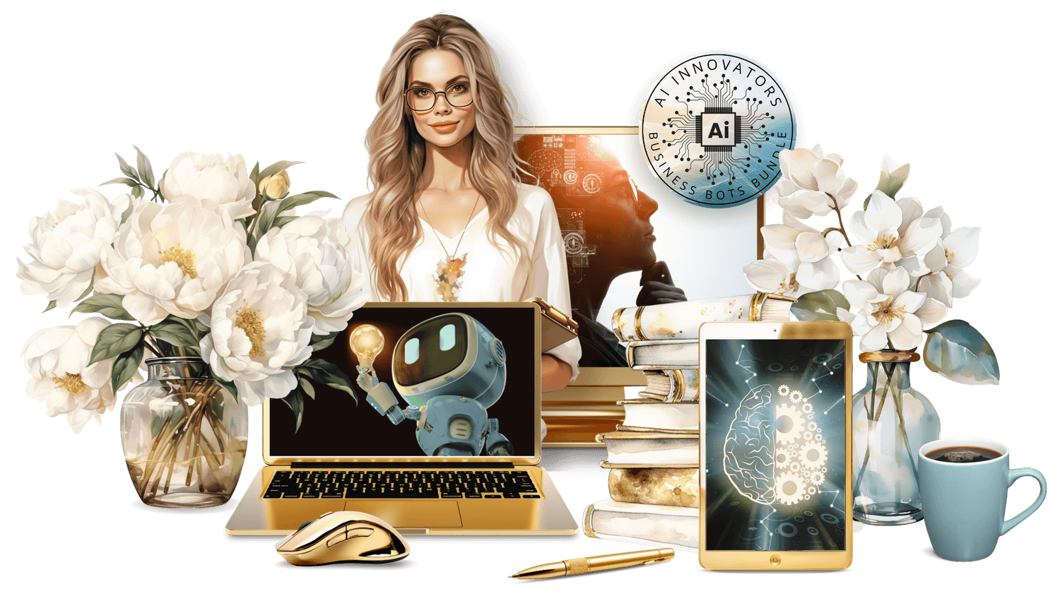 Podcasting Promo Mockups