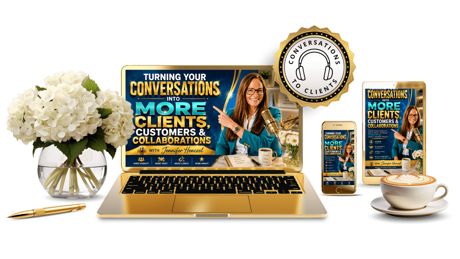 Podcasting Promo Mockups