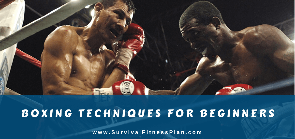 Boxing Techniques for Beginners - Survival Fitness Plan