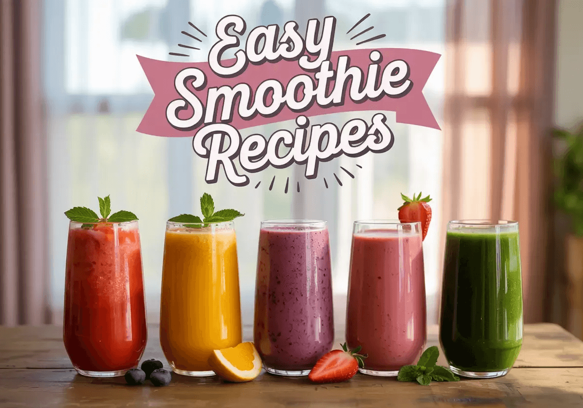 Smoothie Recipes: Delicious & Easy Recipes to Try Today