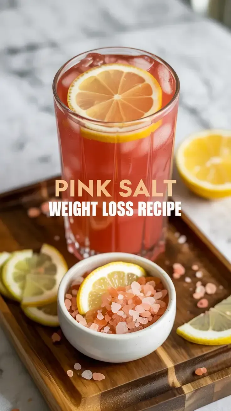 Pink salt weight loss recipe