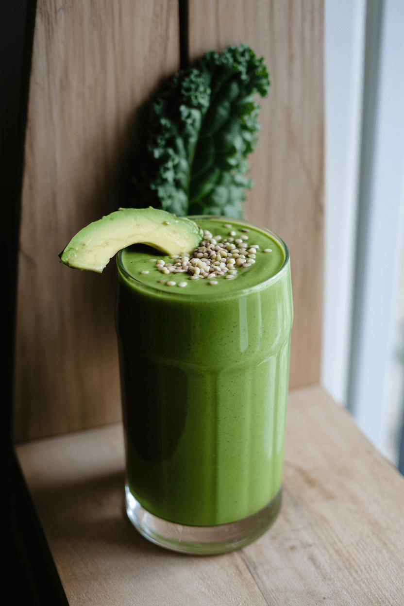 Avocado Kale Power Smoothie