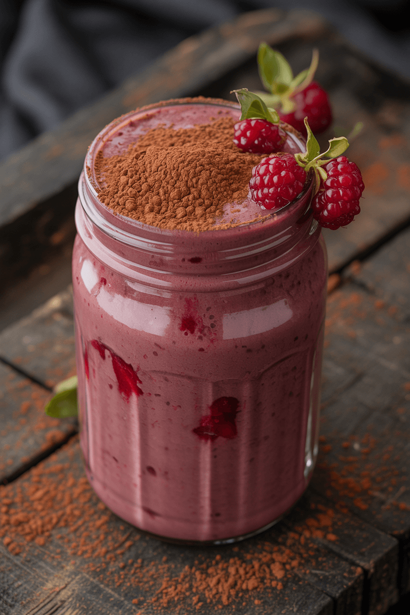 Choco-Berry Delight Smoothie