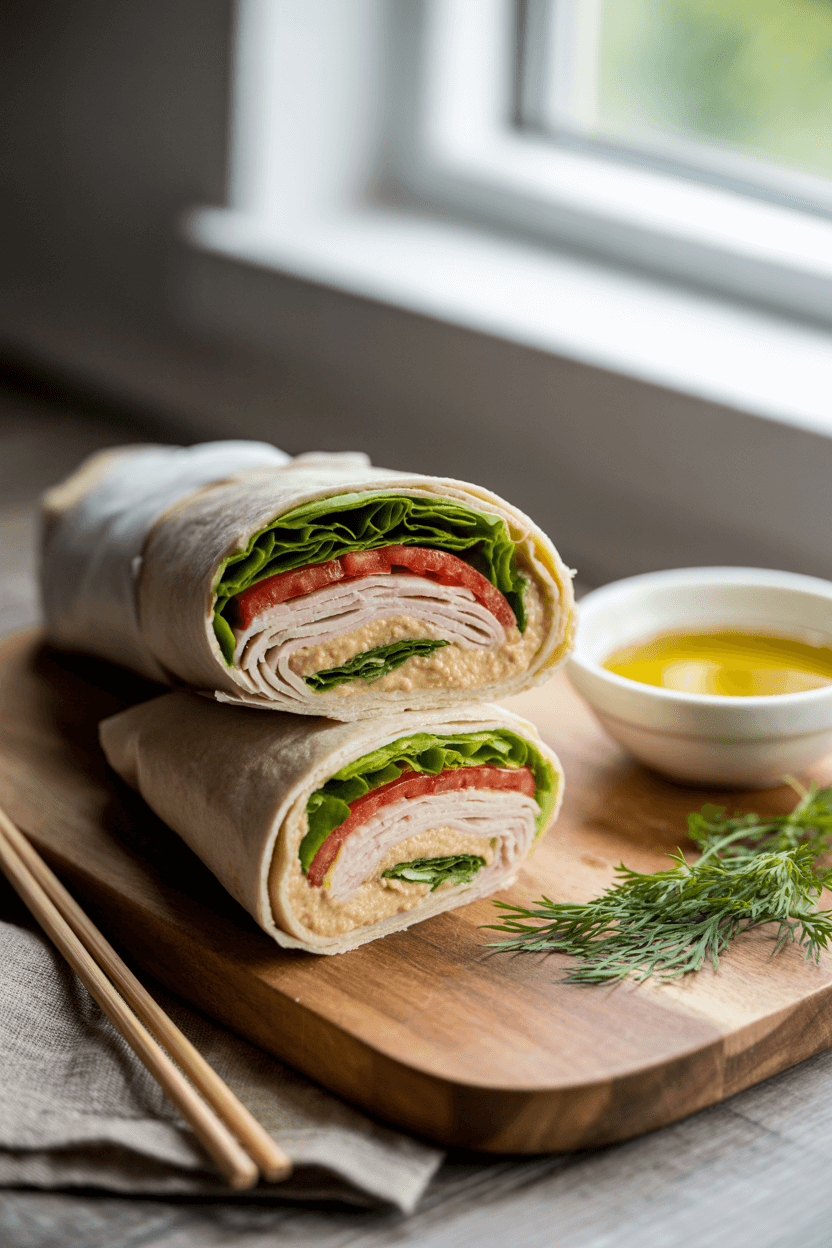 Turkey & Hummus Wrap