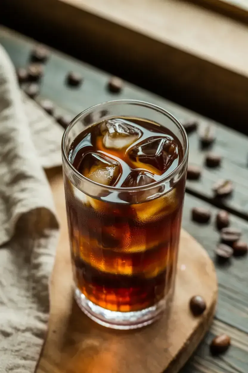 Coffee ice hack in the morning