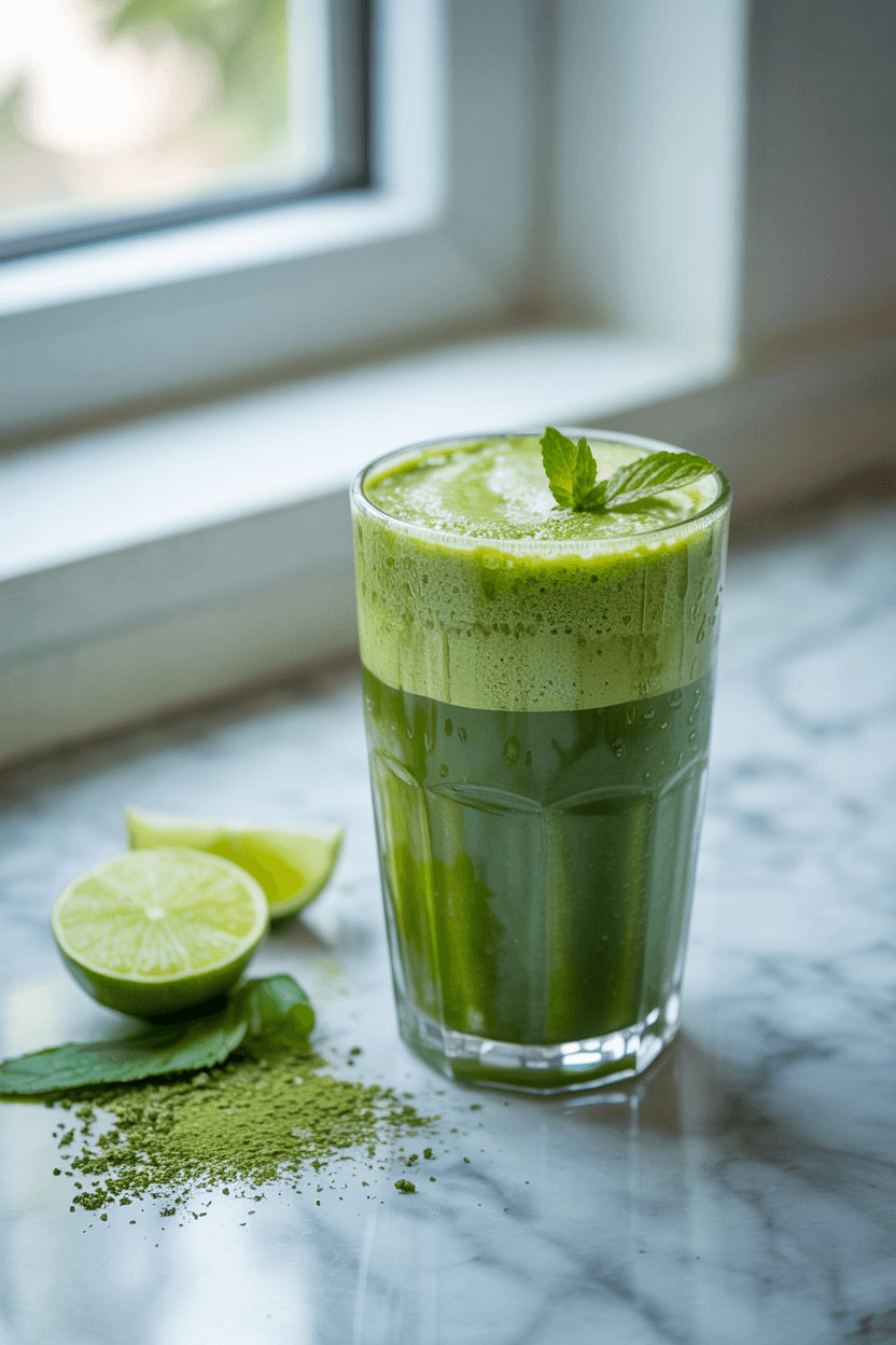 Matcha Green Tea Energy Smoothie