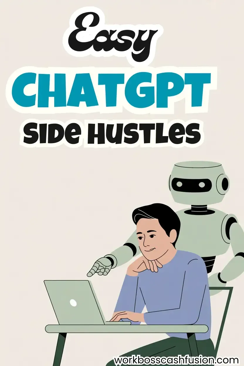 Discover easy ChatGPT side hustles beginners can start from home. Simple ideas that focus on real income, not hype.