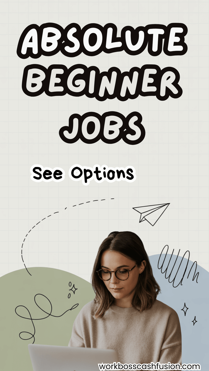 If you’re a total beginner with no experience, these remote jobs are the easiest way to start working from home without stress.