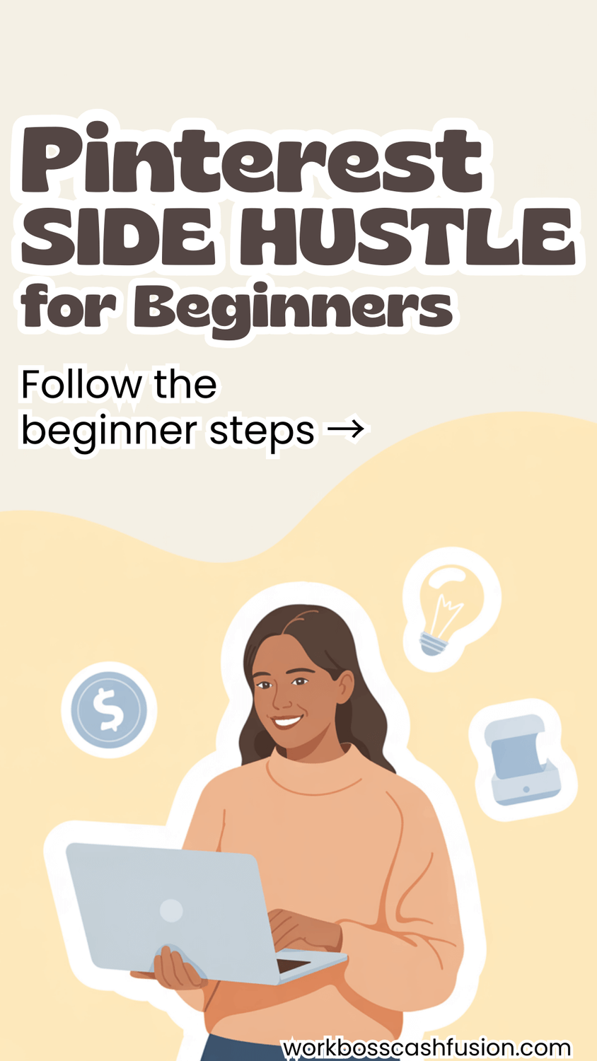 This beginner-friendly Pinterest side hustle guide breaks everything down so you can start from zero without feeling lost or stuck.