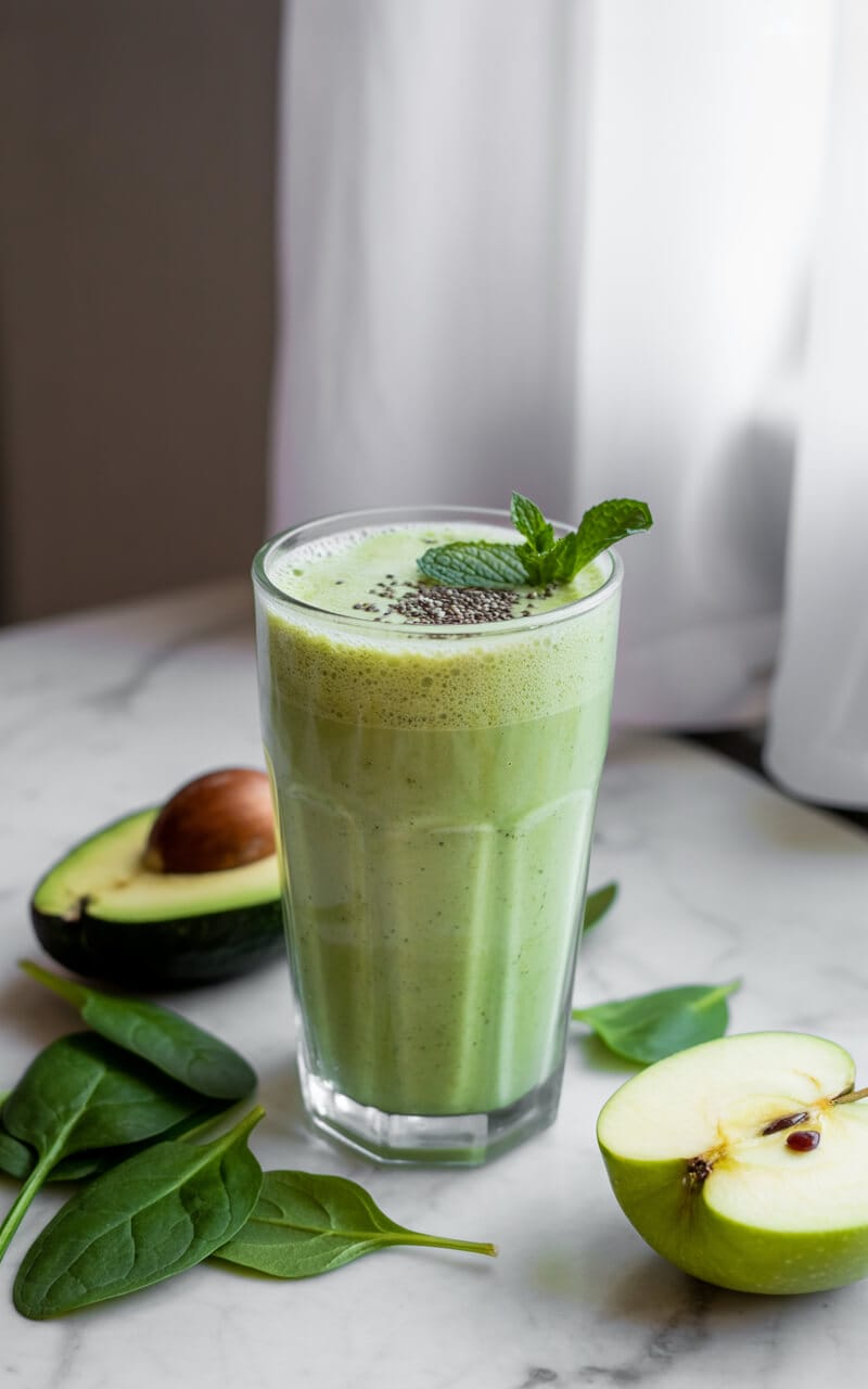 Green Filling Smoothie work best for meal plan