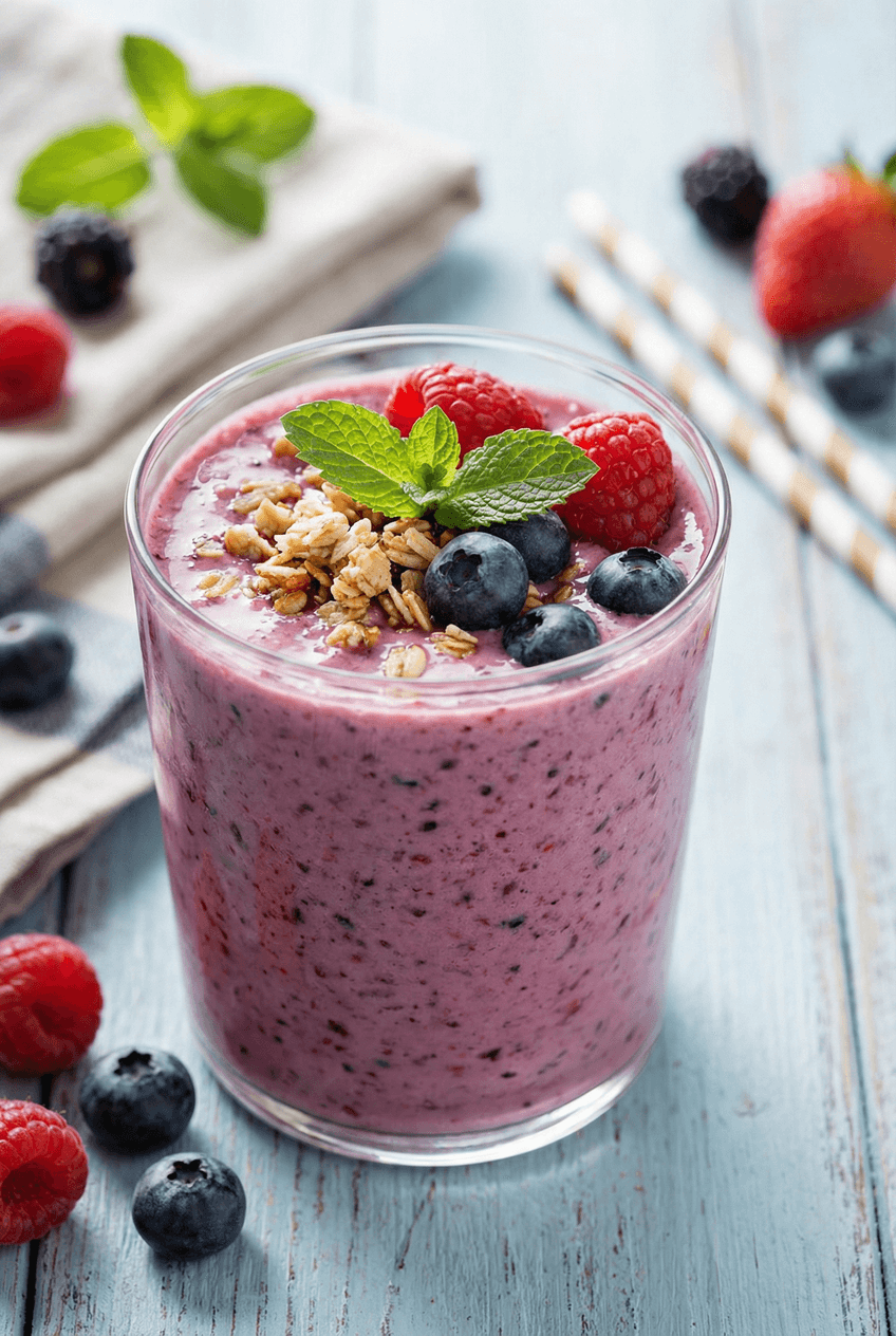 Berry Belly Fat Smoothie