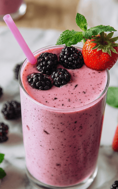 Classic High-Protein Berry Smoothie