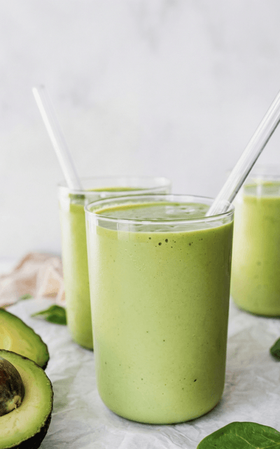 Creamy Avocado Protein Smoothie