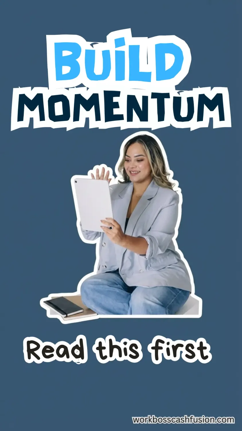 how to build momentum online