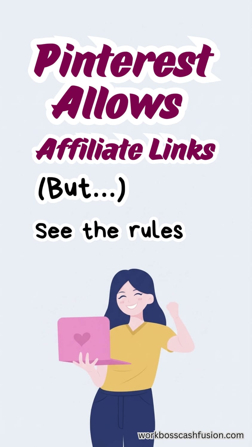 can you use affiliate links on pinterest
