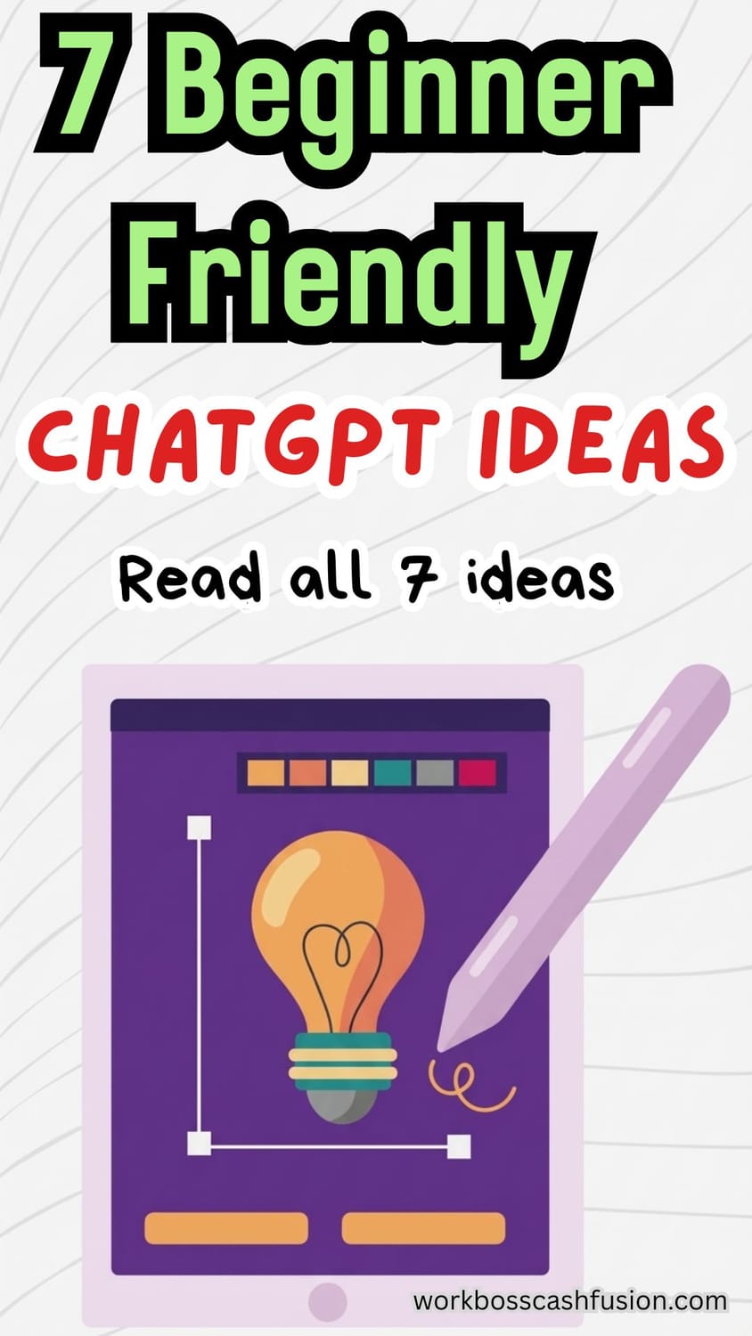 7 Beginner-Friendly ChatGPT Ideas
