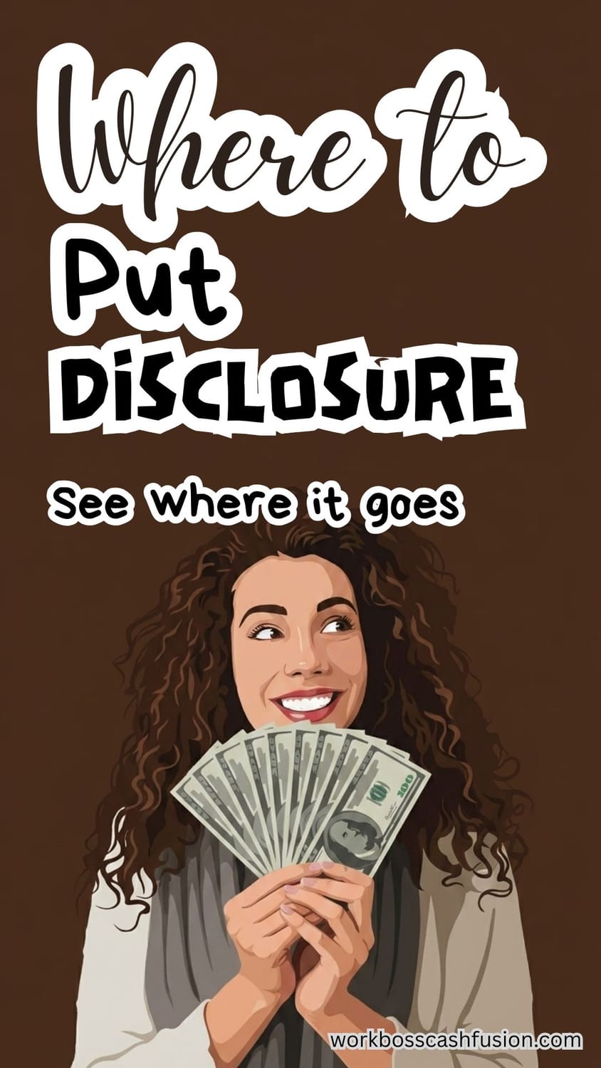 Where to Put Affiliate Disclosure on Pinterest