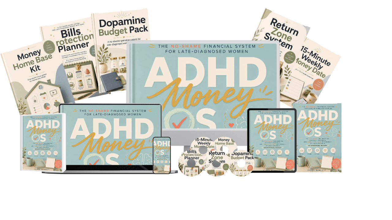 Complete ADHD Money OS digital bundle