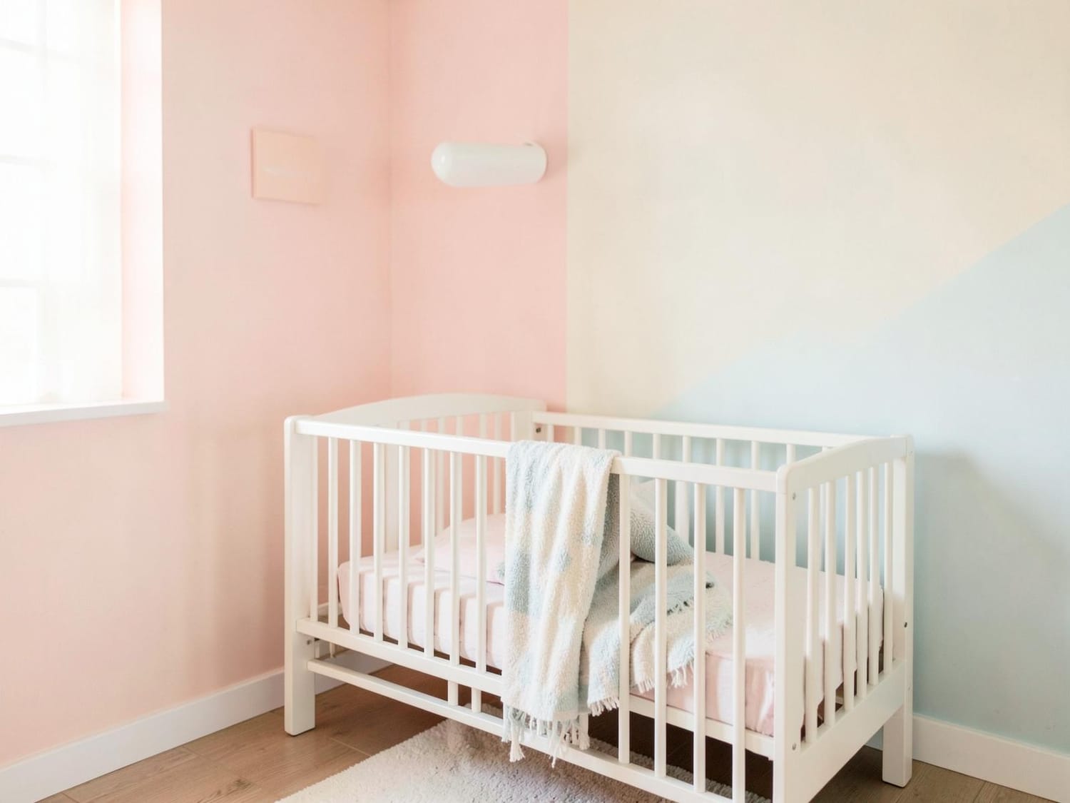 Chambre de bébé préparée avant son arrivée