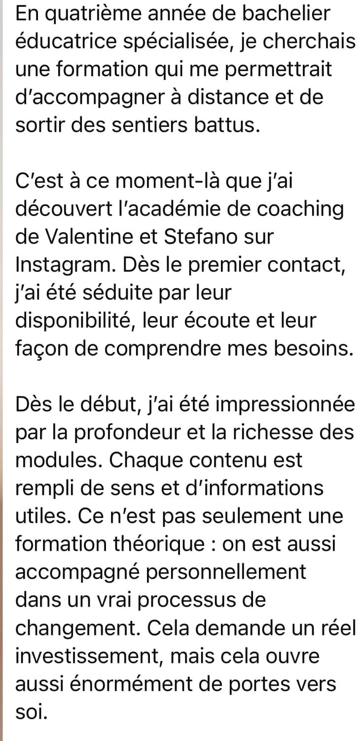 Témoignage d’Olivia (1/2) – Académie de Coaching Aligned Souls
