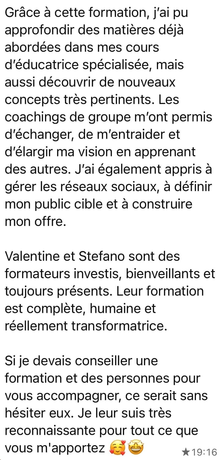 Témoignage d’Olivia (2/2) – Académie de Coaching Aligned Souls