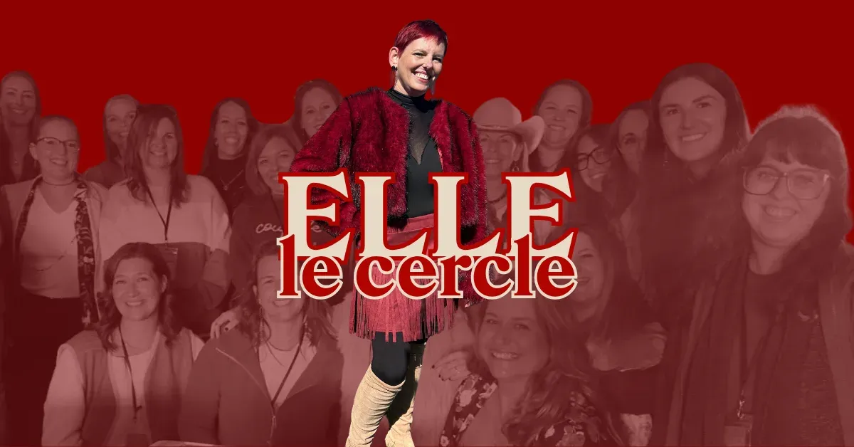 ELLE le cercle, Lorène Lenglart entourée des membres