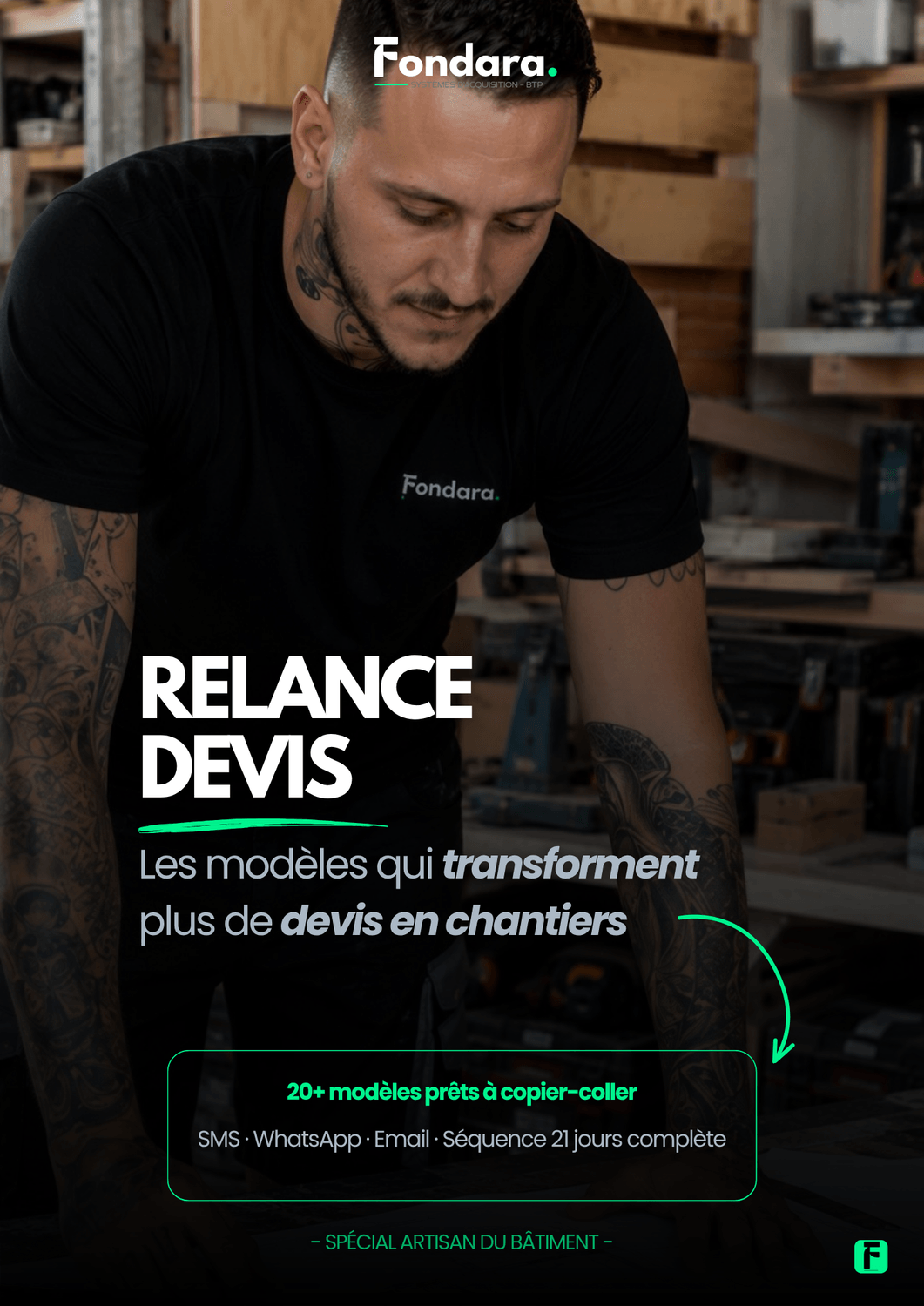 Couverture Pack Relance Devis FONDARA
