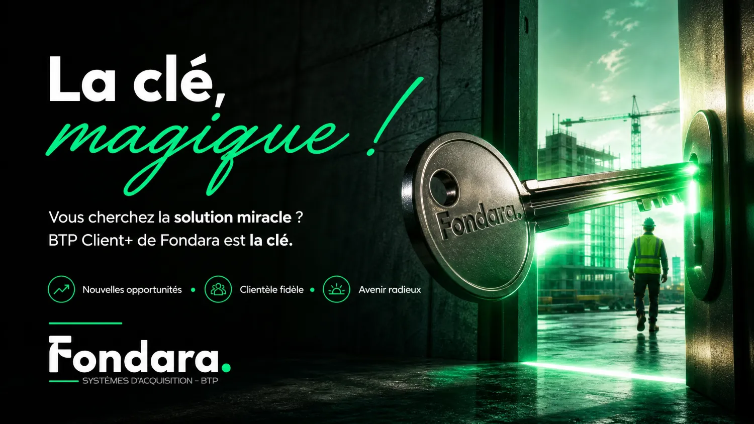 FONDARA BTP Client+ comment développer une entreprise d'électricité trouver des clients électricien fondara.fr — remplir carnet de commandes électricien développer chiffre d'affaires