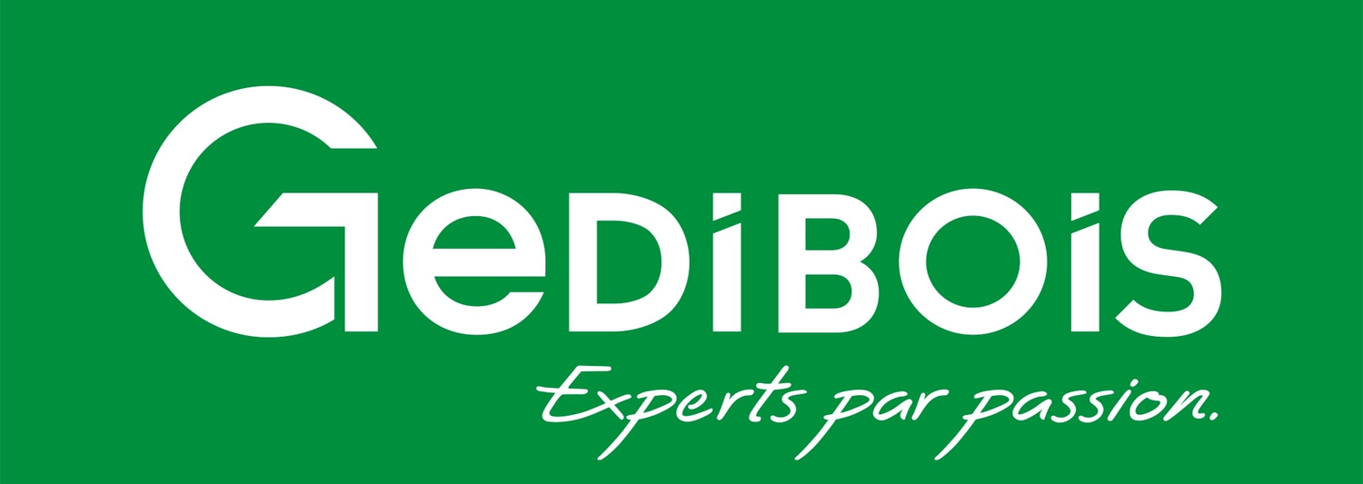 Logo Gedibois, fournisseur de bois pour le bâtiment
