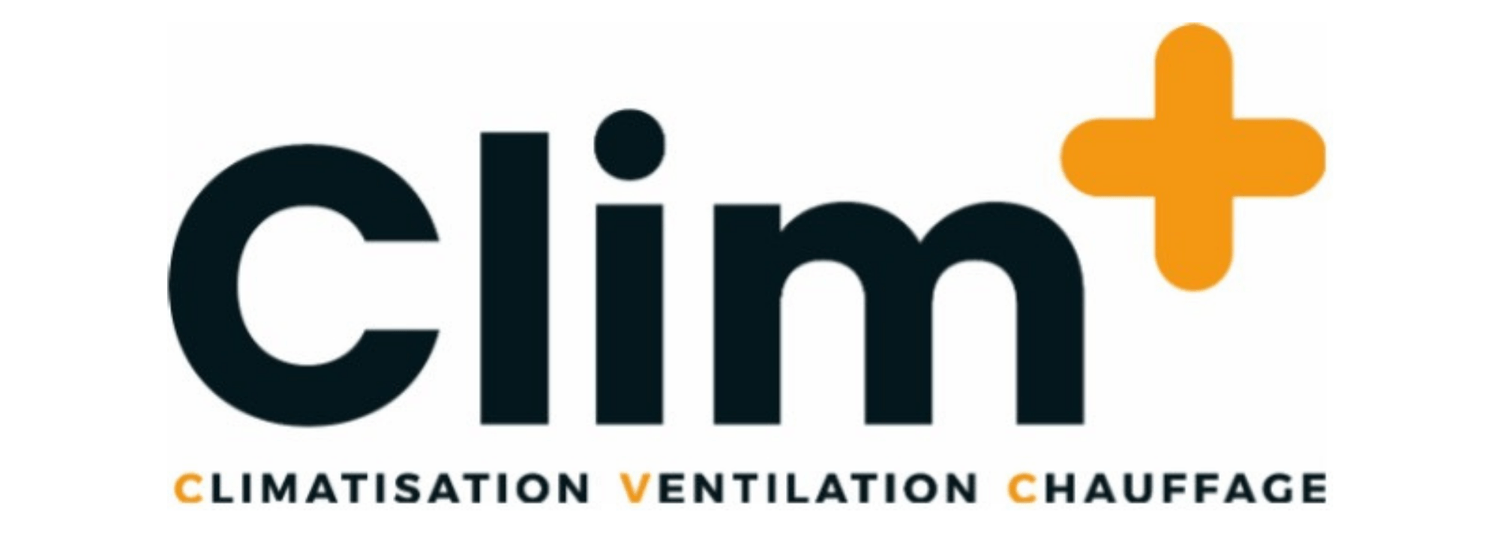 Logo Clim+, fournisseur de climatisation et chauffage