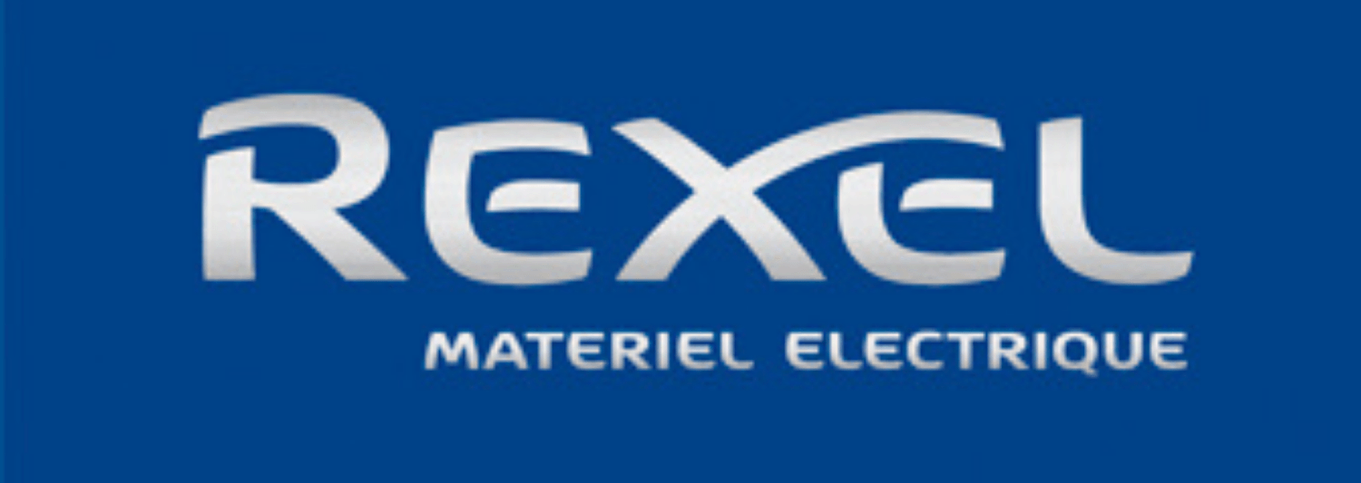 Logo Rexel, fournisseur de matériel électrique