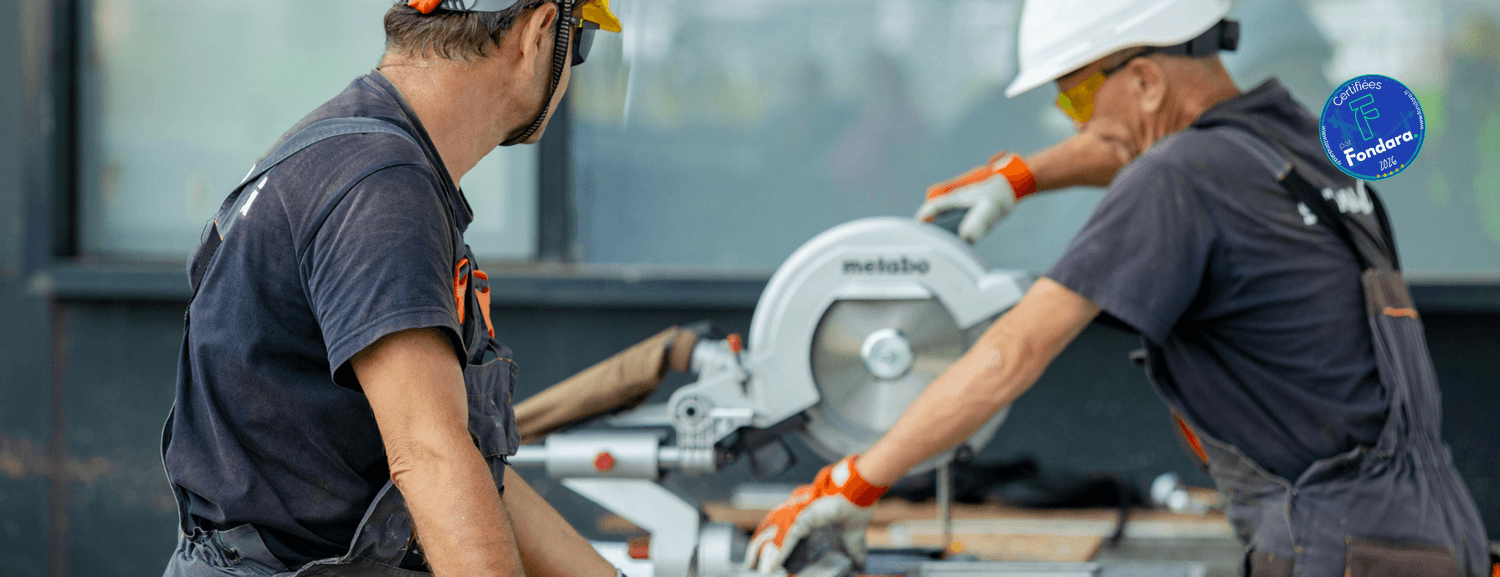 Chantier réalisé par un artisan certifié FONDARA
