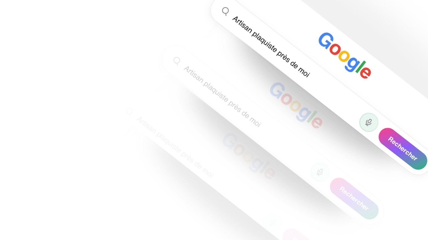 Recherche Google intacte sur FONDARA OS