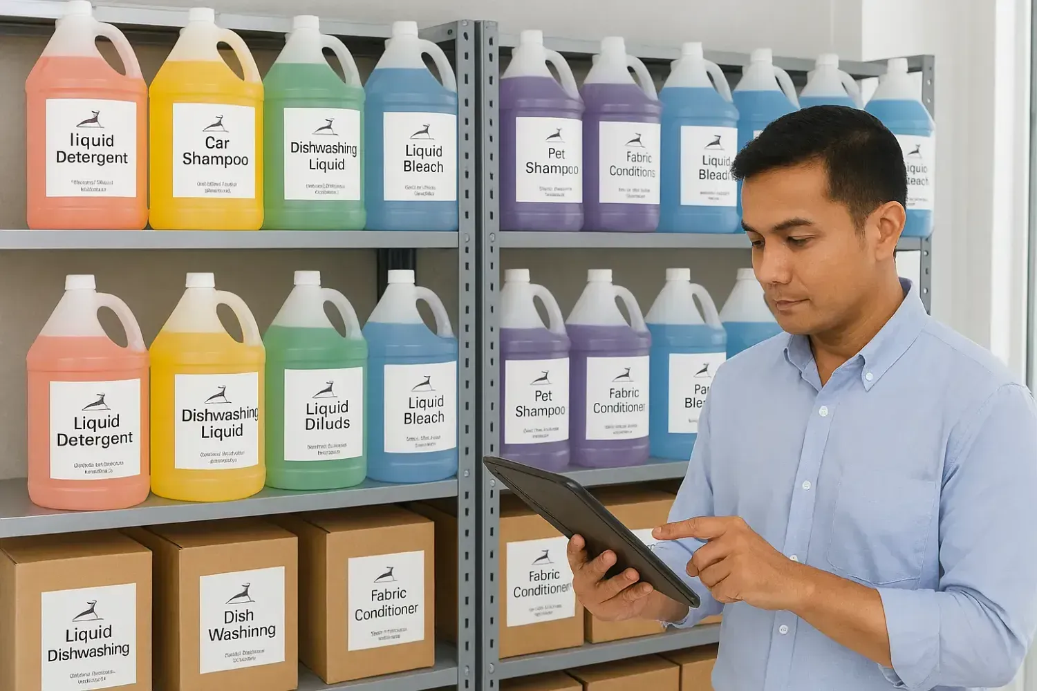 Smart inventory management for cleaning supplies in the Philippines.