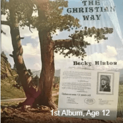 1st album - age 12 - Rebecca Alderman