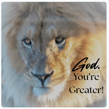 God, You're Greater  by Rebecca Alderman