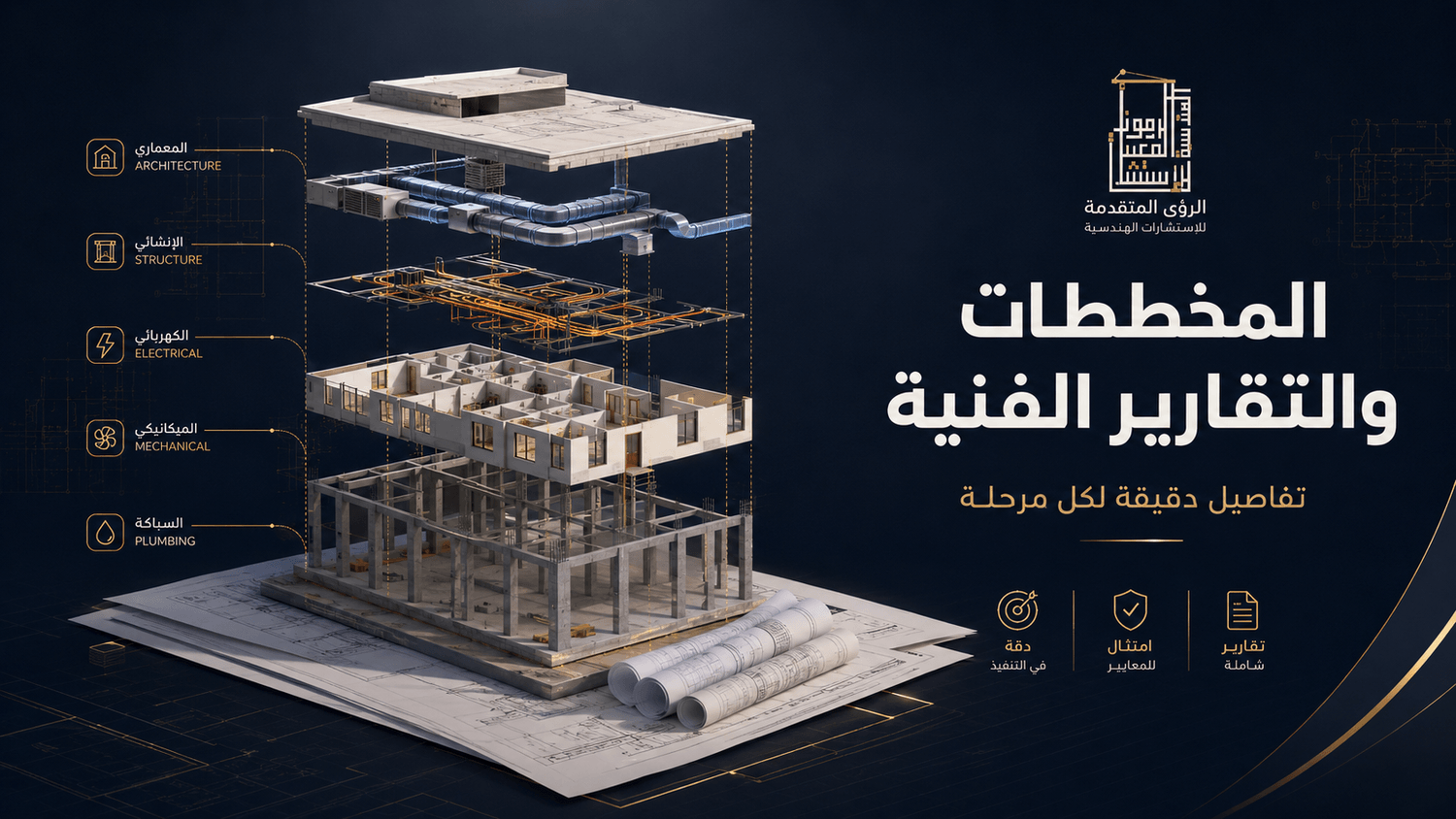 من أعمال الرموز المعمارية
