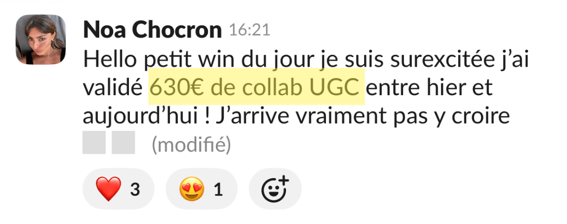 Preuve du résultat de Noa