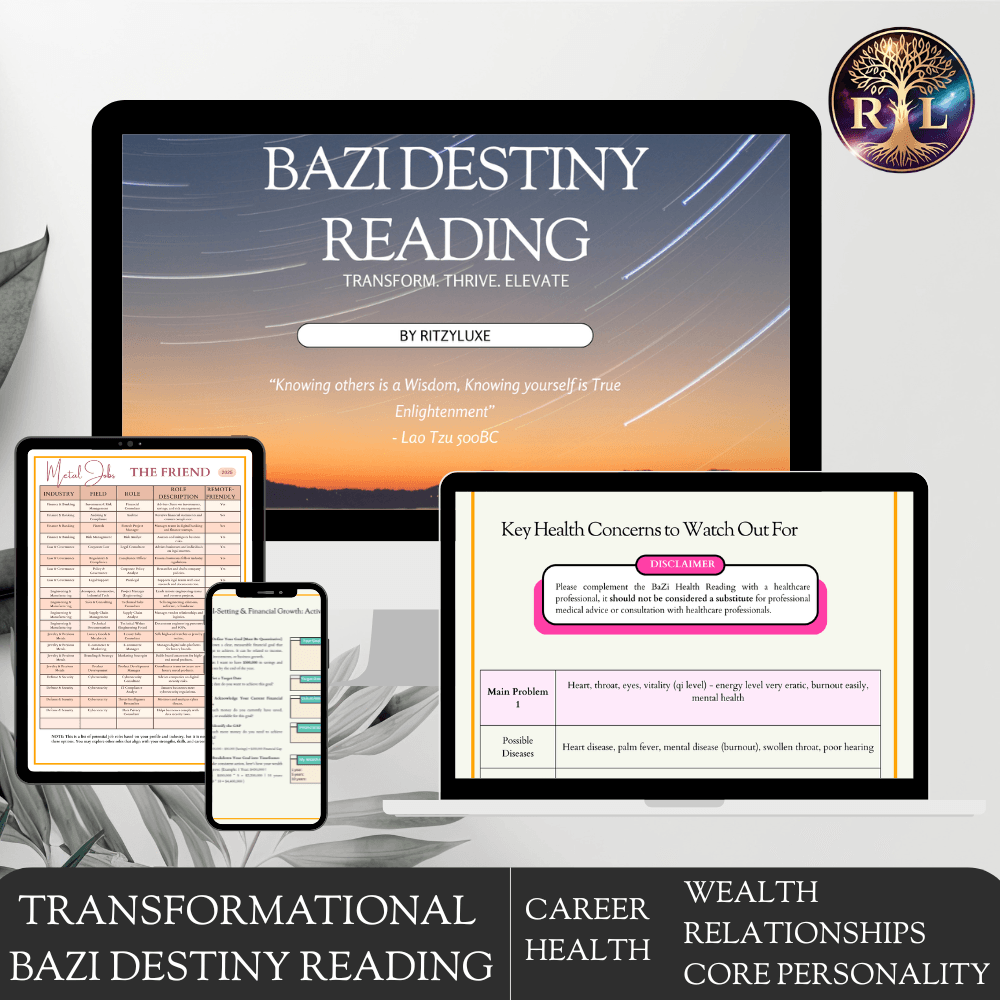 Get Your BaZi Destiny Reading Here