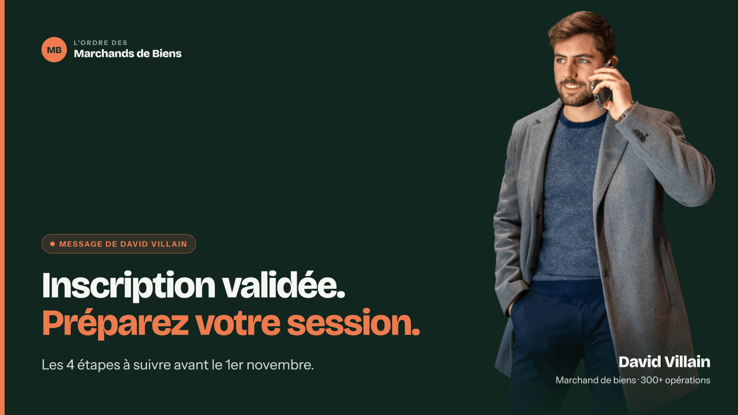 David Villain : ce que vous devez faire maintenant