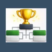 Icon representing an advanced football knockout tournament system