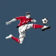 Icon representing a football play-off qualification system