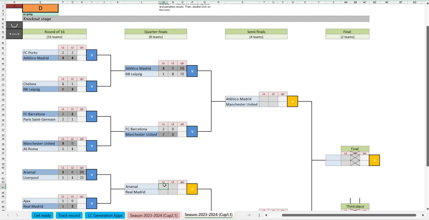Screenshot of a 16-team home and away knockout tournament bracket league-playoff-system-top-6-qualified.webp