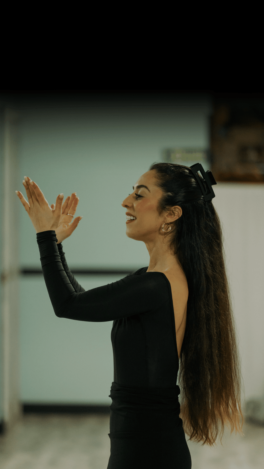 Marta Martínez, profesora de flamenco de A Ritmo